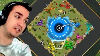 Sneaky Island Sacred Site Capture vs 7 Players...