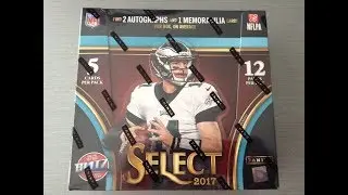 2017 Panini SELECT Football ***HOBBY BOX #2/3 Hits/HUGE RPA PULL***
