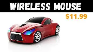 ONLY ($11.99) FREE Shipping, Cool Sport Car Shape Wireless Mouse Optical Cordless Mice with USB