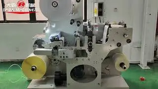 Full rotary Blank sticker die cutting machine #Rotary #diecutting #labelermachine #machine
