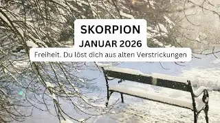 SKORPION ♏️ JANUAR 2026• Freiheit. Du löst dich aus alten Verstrickungen 