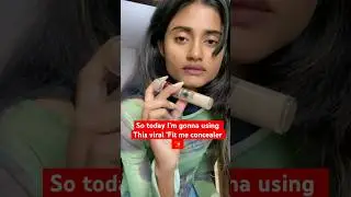 Reviewing maybelline fit me concealer 🖍️