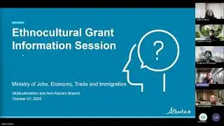 2025 Alberta Ethnocultural Grant Information Session