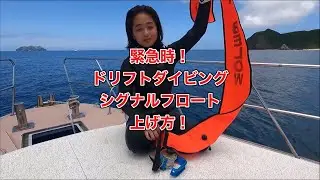 シグナルフロートの上げ方・ディーズパルス沖縄