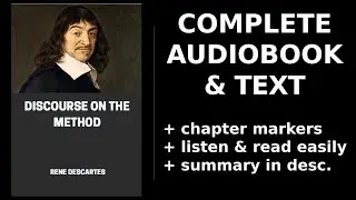 Discourse on the Method 📗 By Rene Descartes. FULL Audiobook