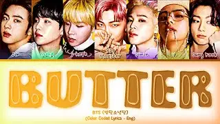 BTS (방탄소년단) 'Butter' (Color Coded Lyrics)