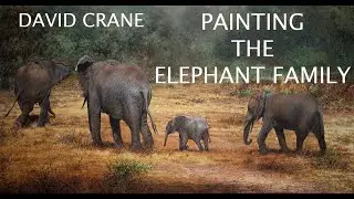 PAINTING TUTORIAL - THE ELEPHANT FAMILY