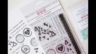 Little Things Stamp Set + Projects!