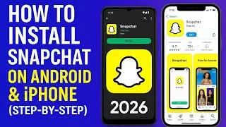 How to Install Snapchat on Android & iPhone (Step-by-Step Guide) | Snapchat Download 2026