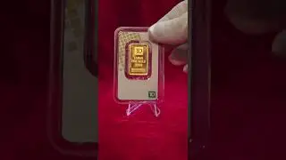 5 Gram Gold TD Bar  #gold #goldbar