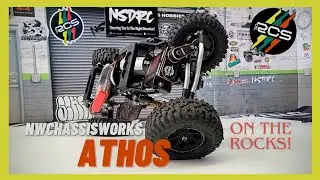 SCX24 Athos on the rocks! Running Video