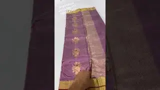 New Designer Chanderi Saree || indian handmade Saree || Real chanderi || pure handloom Saree ,..
