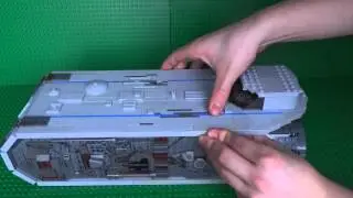 Lego Space Battle Ship MOC (My Own Creation)