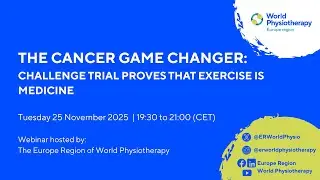 Webinar | The Cancer Game Changer - EXERCISE is MEDICINE
