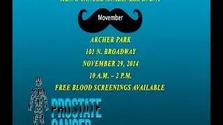 Movember Cancer Awareness Event