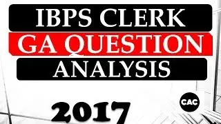 current  AFFAIR asked in IBPS CLERK MAINS 2017
