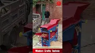 Automatic corn peeling machine: efficient corn skin husk peeler and corn thresher