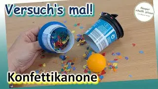 Cup Cannon Experiments for Kids - DIY Technology Experiment | Carnival | Children's Birthday Party