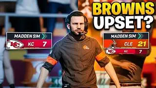 Madden NFL 21 Simulation Cleveland Browns Vs Kansas City Chiefs Divisional Round