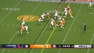 Matt Corral 2021 CFB Game Highlights vs Tennessee | CR Highlights