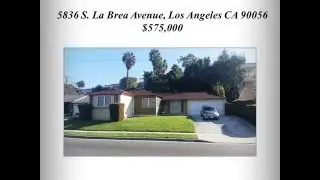 5836 S  La Brea, Los Angeles CA 90056