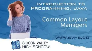 Common Layout Managers : Intro to Programming Java