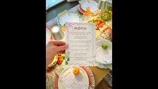 Part 2 I Tomato-Themed Dinner Party #summerrecipes