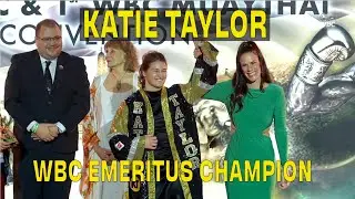 Katie Taylor WBC Emeritus Champion