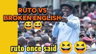 RUTO MOST FUNNY SPEECH MISTAKES //COMPILATION 