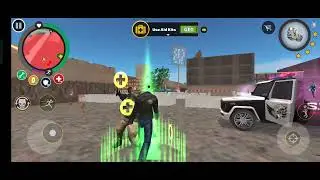 Rope hero vice town Mutant big attack on military base big battle