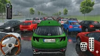 New Hybrid Car Hyundai Tucson for parking & City  Road driving–3d driving class simulator 2026#cars