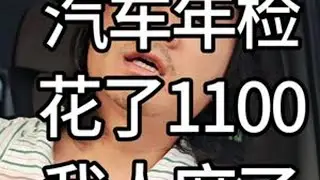 还有比我年检花的更多的吗？欢迎来战。如果再给我一次机会，我再也不要自己去检了。真的吃力不讨好，费时又费力，同样也很费钱。#审车 #年检 #汽车知识 #汽车维修 #尾气检测
