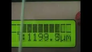 Glas-Dickenmessung einseitig inline  TEST 10