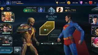 Reverse flash vs Superman