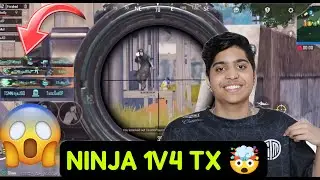 TSM Ninja 1v4 Clutch Team Xspark 🤯 Evryone Skhoked 😱 Ninja Pov