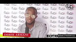 RwGTv| DEREK ARMANI  was LIVE on RwGTv Celebrity Profile |www.RwGOnline.com