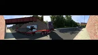 #ets2 MIGHTY!! 10 AXLE LOW BED MAYHEM!!!