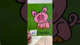 LOS ANIMALES / Animals Spanish Vocabulary#1 #spanishlessons #learnspanishforbeginners