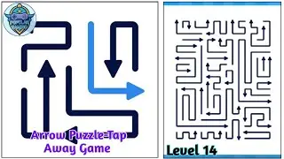 Arrow Puzzle: Tap Away Game Level 14 Gameplay Solution