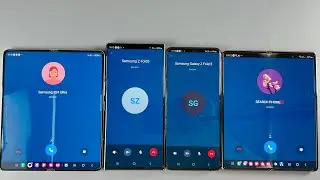 Incoming Calls BiP Messenger Group Phones Samsung Galaxy Fold 5 + Fold 2 + Samsung S24 Ultra + S10e