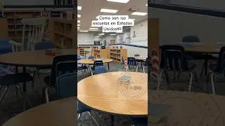Como son las escuelas en Estados Unidos🇺🇸 #school #escuela #usa