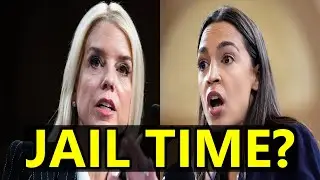Pam Bondi INDICTING AOC on FEDERAL CHARGES Over ILLEGAL Migrant HIRING Scandal?