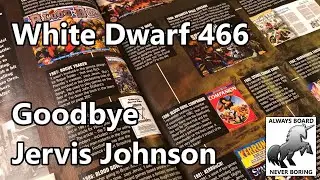 White Dwarf 466 Discussion | Jervis Johnson Retires and More Cursed City Content