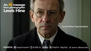 AI message from photographer Lewis Hine