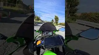 【ZX-25R】Merging onto the Highway🔈🔈  #shorts #sportsbike #mortorcycle #kawasakininja #zx25r