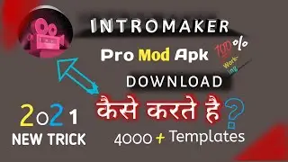 Intro mod apk for YouTubers|| without watermark