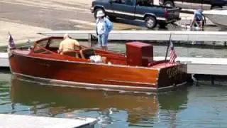 1941 Chris Craft Boat Start