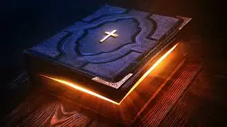 Bible Book Glowing free stock video. Free for use & download.