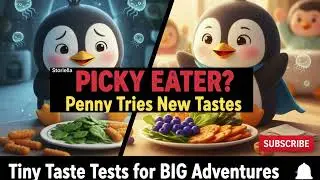 Picky Eater? Penny Penguin Tries New Tastes: A Story About Healthy Eating & Trying New Foods