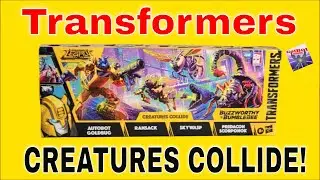 Transformers Buzzworthy Bumblebee Creatures Collide 4-Pack - GotBot True Review NUMBER 1010